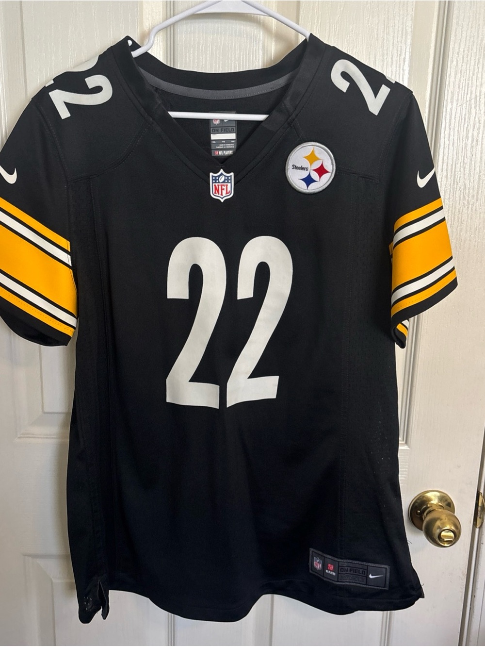 NFL Women's Pittsburgh Steelers Jersey on field Harris #22 Size XXL